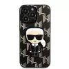 Karl Lagerfeld KLHCP13LPMNIKBK Capa rígida para iPhone 13 Pro / 13 6,1