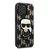 Karl Lagerfeld KLHCP13LPMNIKBK Capa rígida para iPhone 13 Pro / 13 6,1