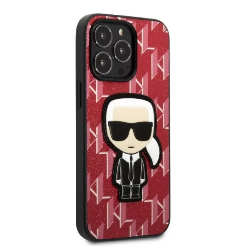 Karl Lagerfeld Capa rígida Ikonik Patch para iPhone 13 Pro Max 6,7