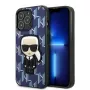 Karl Lagerfeld KLHCP13LPMNIKBL Capa rígida para iPhone 13 Pro / 13 6,1