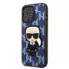 Karl Lagerfeld KLHCP13LPMNIKBL Capa rígida para iPhone 13 Pro / 13 6,1