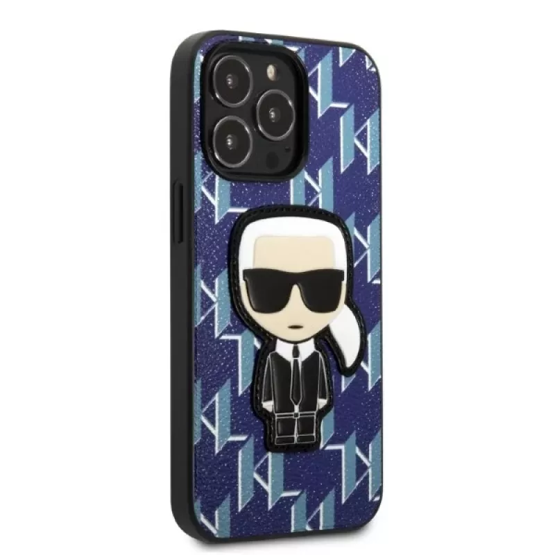 Karl Lagerfeld KLHCP13XPMNIKBL Capa rígida para iPhone 13 Pro Max 6,7