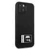 Karl Lagerfeld KLHCP13S3DKPK Capa rígida Ikonik Patch para iPhone 13 mini, preta