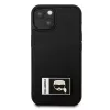 Karl Lagerfeld KLHCP13M3DKPK Capa rígida Ikonik Patch para iPhone 13/14/15 6,1