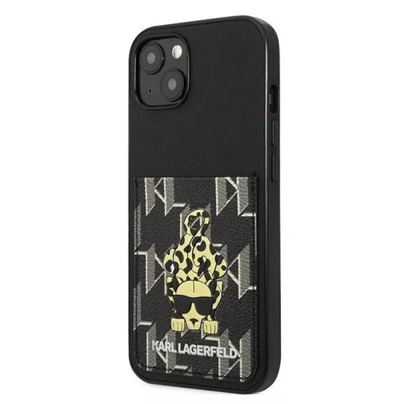 Karl Lagerfeld KF001284 Capa rígida Karlimals Cardslot para iPhone 13/14/15 6,1