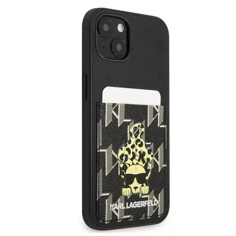 Karl Lagerfeld KF001284 Capa rígida Karlimals Cardslot para iPhone 13/14/15 6,1