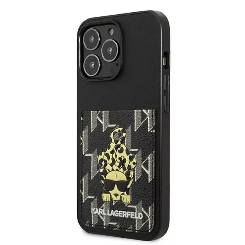 Karl Lagerfeld KLHCP13LCANCNK Capa rígida para iPhone 13 Pro / 13 6,1