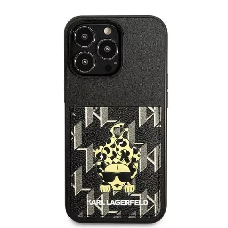 Karl Lagerfeld KLHCP13LCANCNK Capa rígida para iPhone 13 Pro / 13 6,1