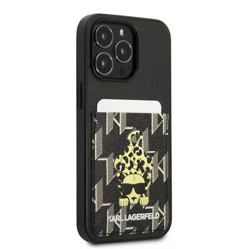Karl Lagerfeld KLHCP13LCANCNK Capa rígida para iPhone 13 Pro / 13 6,1