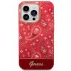 Guess GUHCP14LHGBNHR Capa rígida Bandana Paisley para Apple iPhone 14 Pro 6,1
