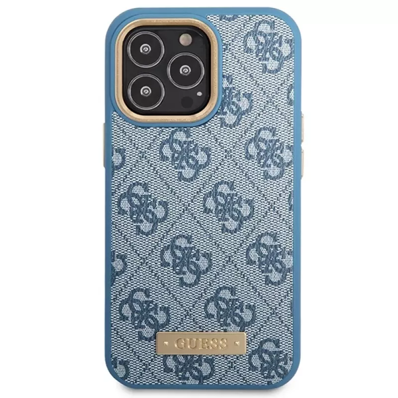 Guess GUHMP14LU4GPRB Capa rígida para iPhone 14 Pro 6,1