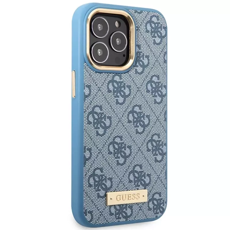 Guess GUHMP14LU4GPRB Capa rígida para iPhone 14 Pro 6,1