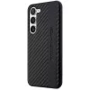 AMG Capa rígida para Samsung Galaxy S23+ (SM-S916) - Carbon Stripe & Embossed, preta