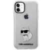 Capa rígida Karl Lagerfeld Ikonik Choupette para Apple iPhone 11 / XR 6,1 inch transparente