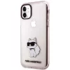 Capa rígida Karl Lagerfeld Ikonik Choupette para iPhone 11 / XR 6,1