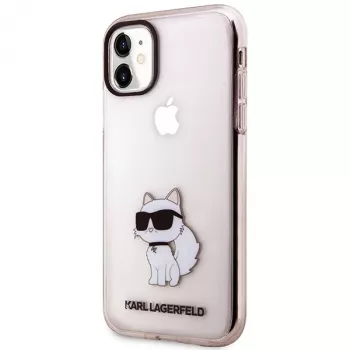 Capa rígida Karl Lagerfeld Ikonik Choupette para iPhone 11 / XR 6,1