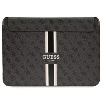 Capa Guess GUCS16P4RPSK 16 preta 4G Printed Stripes