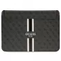 Capa Guess GUCS16P4RPSK 16 preta 4G Printed Stripes