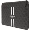 Capa Guess GUCS16P4RPSK 16 preta 4G Printed Stripes