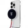 Base de carregamento sem fios MagSafe Ferrari FECBMSMENK 15W - preta