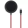Base de carregamento sem fios MagSafe Ferrari FECBMSMENK 15W - preta