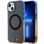 Capa rígida BMW para iPhone 13/14/15 cinzenta Gradient Bumper MagSafe