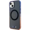 Capa rígida BMW para iPhone 13/14/15 cinzenta Gradient Bumper MagSafe