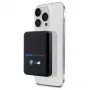 Power bank BMW M Collection MagSafe 5000mAh 15W carregador sem fios com cabo USB-C preto