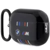 BMW capa de proteção para AirPods Pro 2.ª geração, preta, com design M-Stripe