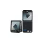 Capa rígida BMW Carbon Blue Line para Samsung Galaxy Z Flip6 / Z Flip7 FE - preta