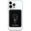 Power bank sem fios MagSafe Karl Lagerfeld Ikonik 3000mAh preto