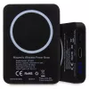 Power bank sem fios MagSafe Karl Lagerfeld Ikonik 3000mAh preto