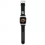 Pulseira Karl Lagerfeld 3D Rubber Karl Head para Apple Watch 38/40/41mm preta