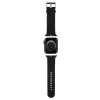 Pulseira Karl Lagerfeld 3D Rubber Karl Head para Apple Watch 42/44/45/49mm preta
