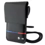 Carteira BMW Carbon Tricolor Line preta