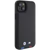 Capa traseira em pele BMW M Collection Leather Stamp para iPhone 15 Plus / 14 Plus 6,7