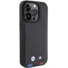 Capa BMW Leather Stamp Tricolor para iPhone 15 Pro 6,1