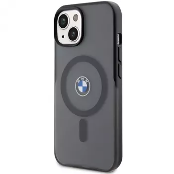 Capa rígida BMW BMHMP15MDSLK para iPhone 15 Plus / 14 Plus 6,7