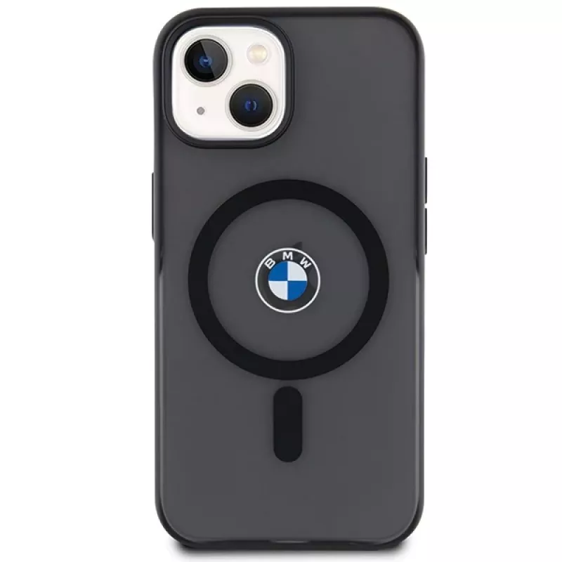 Capa rígida BMW BMHMP15MDSLK para iPhone 15 Plus / 14 Plus 6,7