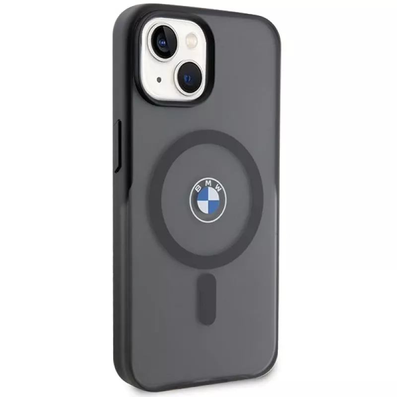 Capa rígida BMW BMHMP15MDSLK para iPhone 15 Plus / 14 Plus 6,7