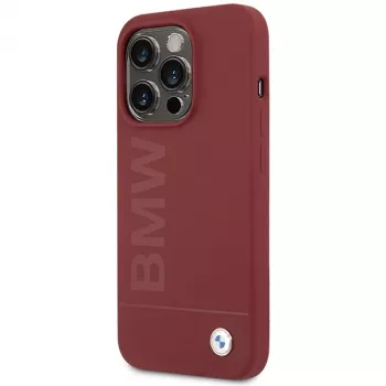 Capa rígida em silicone BMW M Collection com MagSafe para Apple iPhone 15 Pro 6,1