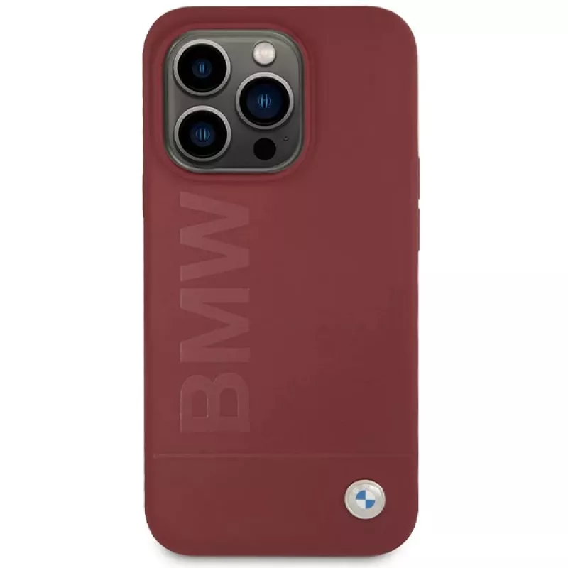 Capa rígida em silicone BMW M Collection com MagSafe para Apple iPhone 15 Pro 6,1