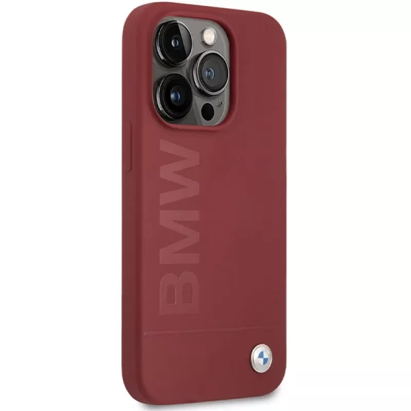 Capa rígida em silicone BMW M Collection com MagSafe para Apple iPhone 15 Pro 6,1