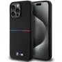 Capa rígida em silicone BMW M Pattern MagSafe para iPhone 15 Pro Max 6,7