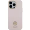 Capa rígida em silicone Guess GUHCP15XM4DGPP para iPhone 15 Pro Max 6,7