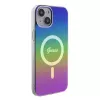 Capa MagSafe Guess IML Iridescent para iPhone 15 (iridescente)