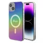 Capa traseira MagSafe Guess IML Iridescent para Apple iPhone 15 Plus, multicolor