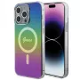 Capa MagSafe Guess IML Iridescent para iPhone 15 Pro Max (colorida)