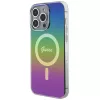 Capa MagSafe Guess IML Iridescent para iPhone 15 Pro Max (colorida)