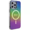 Capa MagSafe Guess IML Iridescent para iPhone 15 Pro Max (colorida)